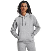 Mikina Under Armour Rival Fleece Hoodie Mod Gray Light Heather/ White L