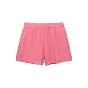 Pull&Bear Hlače pastelno rdeča