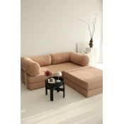 ATELIER DEL SOFA Ugaona sofa-krevet Nook Brown v1