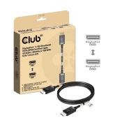 CLUB3D DisplayPort 2.1 veza Crno 1.6m CAC-1092