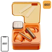 Slušalke TWS QCY MeloBuds Neo T31 slušalke (oranžne)