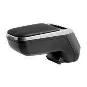 Armrest Ford Fiesta 2017-2023 (metal-grey, without pocket, USB & AUX cable)