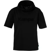 Mikica kapuco Kempa HOOD HIRT BLACK & WHITE