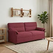 Sofa 100% poliester, metalna konstrukcija, MDF, Šperploca