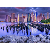 Enjoy - Puzzle Cloudy Sky Over Manhattan, New York - 1 000 kosov
