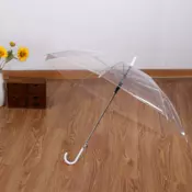 Kišobran PVC providni beli 90cm