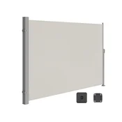 SONGMICS Stranski nadstrešek 200x350 cm Siva, (5000248572)