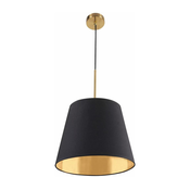 Luster na lanku ELENA 1xE27/20W/230V crni