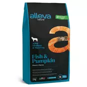 Alleva Natural ADULT med/maxi – RIBA & BUČA 2 kg