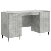 Stol Betonska siva 142,5 x 50 x 75 cm Konstruirano drvo