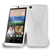 Cadorabo Cadorabo Case, združljiv s HTC v pol prozorni - zaščitni pokrov, narejen iz fleksibilnega silikona TPU, (20586574)