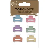 TOP CHOICE - Šnalice za kosu 20650 (6 pcs)