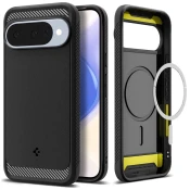 Ovitek Spigen Rugged Armor MagSafe, matte black - Google Pixel 10 Pro/Pixel 10 (ACS09698)