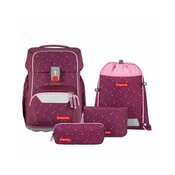 STEP BY STEP TORBA ŠOLSKA 4-DELNI SET BERRY STARS