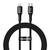 BASEUS Kabel Halo Data USB-C Lightning 1 m CATLGH-01
