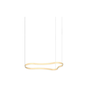 Ideal Lux - LED Lestenec na vrvici WAVES LED/45W/230V CRI 90 medenina