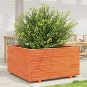 Vrtna sadilica voštano smede boje 90x90x49,5 cm od borovine