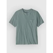 Patagonia Daily Pocket moška majica blue sage