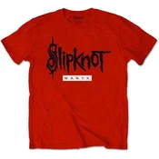Slipknot WANYK (Back Print) Red L Majica