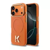 Maska Karl Lagerfeld IML K Head Logo MagSafe za iPhone 17 Pro narandzasta