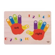 Tooky toys Drvene puzle ruka