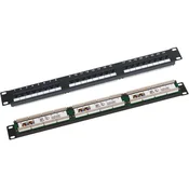 NEW Patch panel A-LAN PK-U5-1 (1U; 19"; cat. 5e; UTP; 24xRJ-45)