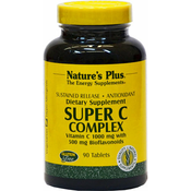 Natures Plus Super C kompleks S/R - 90 tabl.