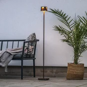 Konstsmide Lepa talna svetilka LED za polnjenje, rjaste barve, aluminij, IP54, - Sodobni