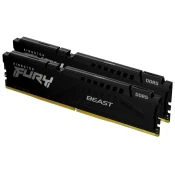 KINGSTON DIMM DDR5 64GB (2x32GB kit) 6400MT/s KF564C32BBK2-64 FURY Beast Black XMP