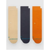 Stance Icon 3 Pack Socks sand