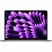 Notebook Apple MacBook Air 13 Retina, M3 Octa-Core, 8GB RAM, 256GB SSD, Apple 8-Core Graphics, CRO KB, Space Grey mrxn3cr/a