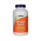 NOW Omega 3-6-9 1000 mg, 100 kapsula