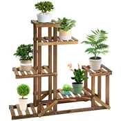 Homestar Stojalo za rastline 98x28x96,5 cm rjavo