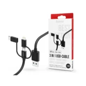 Hama 00201536 USB kabel 1,5 m USB 2.0 USB A USB C ČRNo