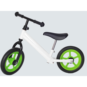 Bicikl bez pedala / Guralica bijela (kotač: zeleni)
