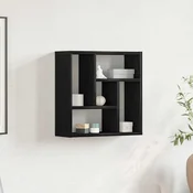 Zidna polica crni hrast 45x16x45 cm inženjerski drvo