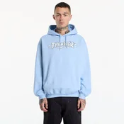 Mikina Thrasher Clouds by Spanky Hoodie Light Blue L