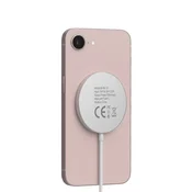 OEM Mayaxess, Polnilnik za iPhone 17e Magsafe magnetni 15W, Bela, (5000275878)