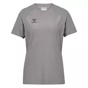 Hummel Funkcionalna majica Cima 2.0 kamen/temno siva
