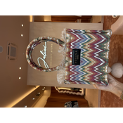 SORENA HANDMADE Citrus Tote Mini ženska torba, Šarena