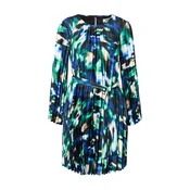 DKNY Obleka modra/zelena/črna/bela