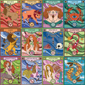Hachette - Puzzle Astrologija - 1 000 kosov