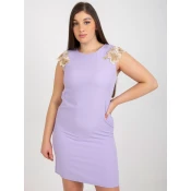 Dress-LK-SK-506605.31P-Light Purple