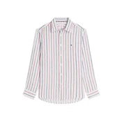 TOMMY HILFIGER Srajca opal/češnjevo rdeča/bela