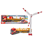 Dickie Dickie Toys, Volvo FH16 težki tovornjak za prevoz vetrnih turbin model v merilu 1/14, Rde?a, (21552923)
