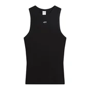 Bershka Majica črna/bela