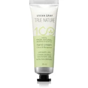 Vivian Gray True Nature Citrus & Bergamot vlažilna krema za roke 30 ml