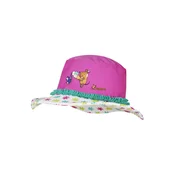 PLAYSHOES Kapa Die Maus karamel/petrol/neonsko roza/bela