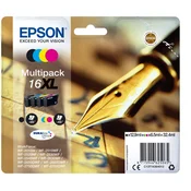 Epson T163640 16XL (BK/C/M/Y), komplet originalnih kartuša