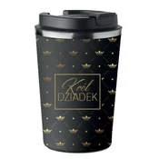 shumee Premium termo vrček Black King Grandpa darilo za dedka KT_168